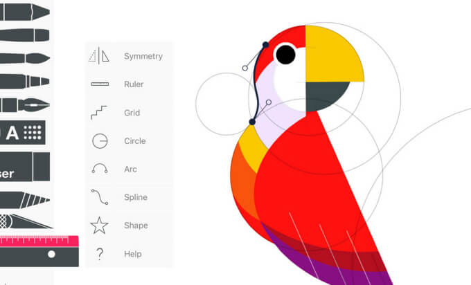 Скриншот Tayasui Sketches
