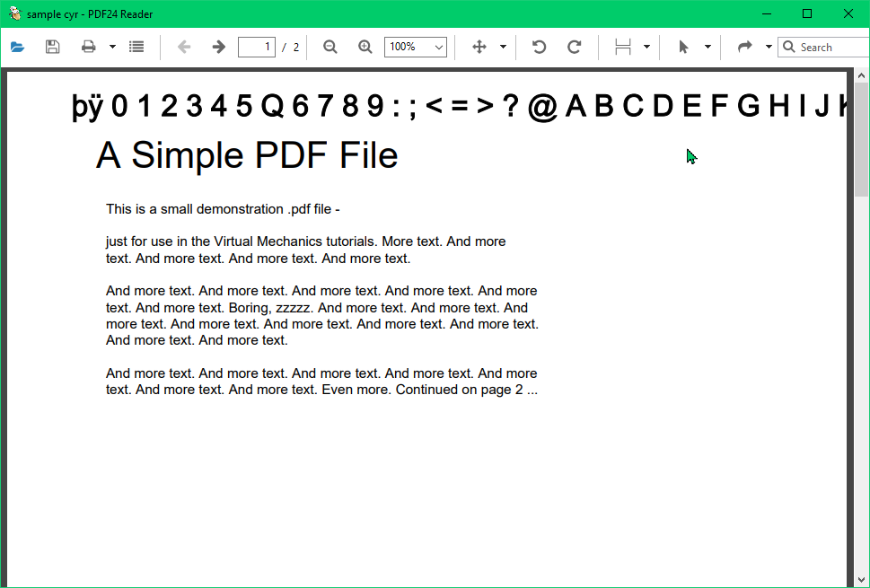PDF24 Reader как часть набора