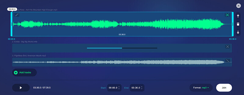 123apps Audio Joiner