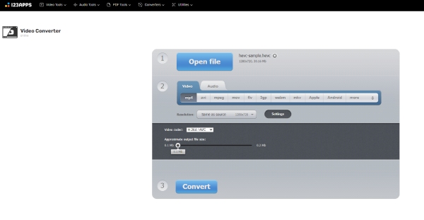 123apps Video Converter