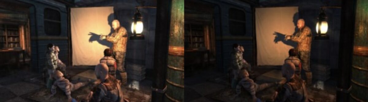 Разное качество рендера на примере 3D-графики