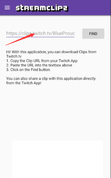 Скачивание Twitch на телефон через StreamClipZ