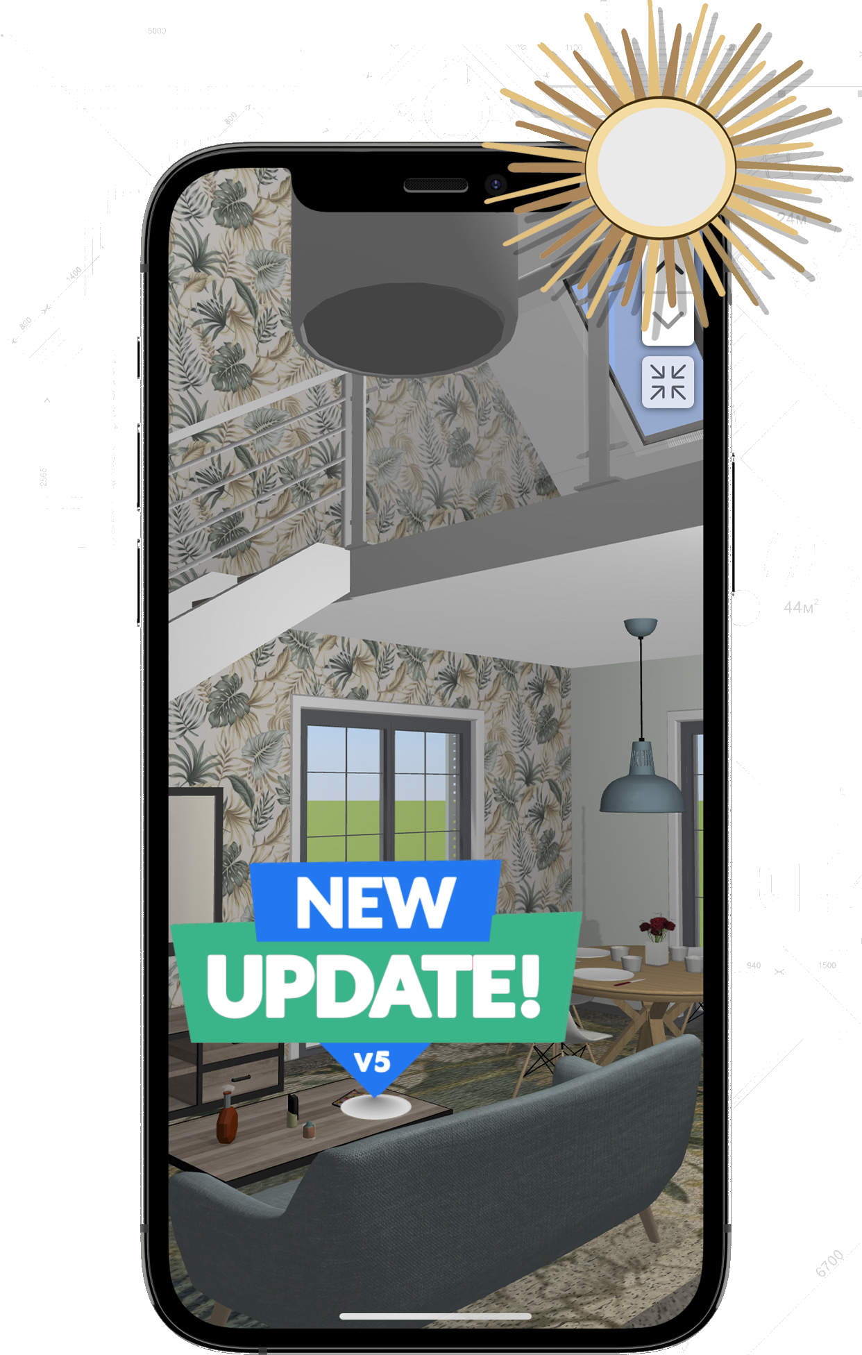Интерфейс Home Design 3D