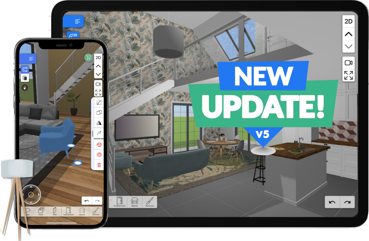 Интерфейс Home Design 3D