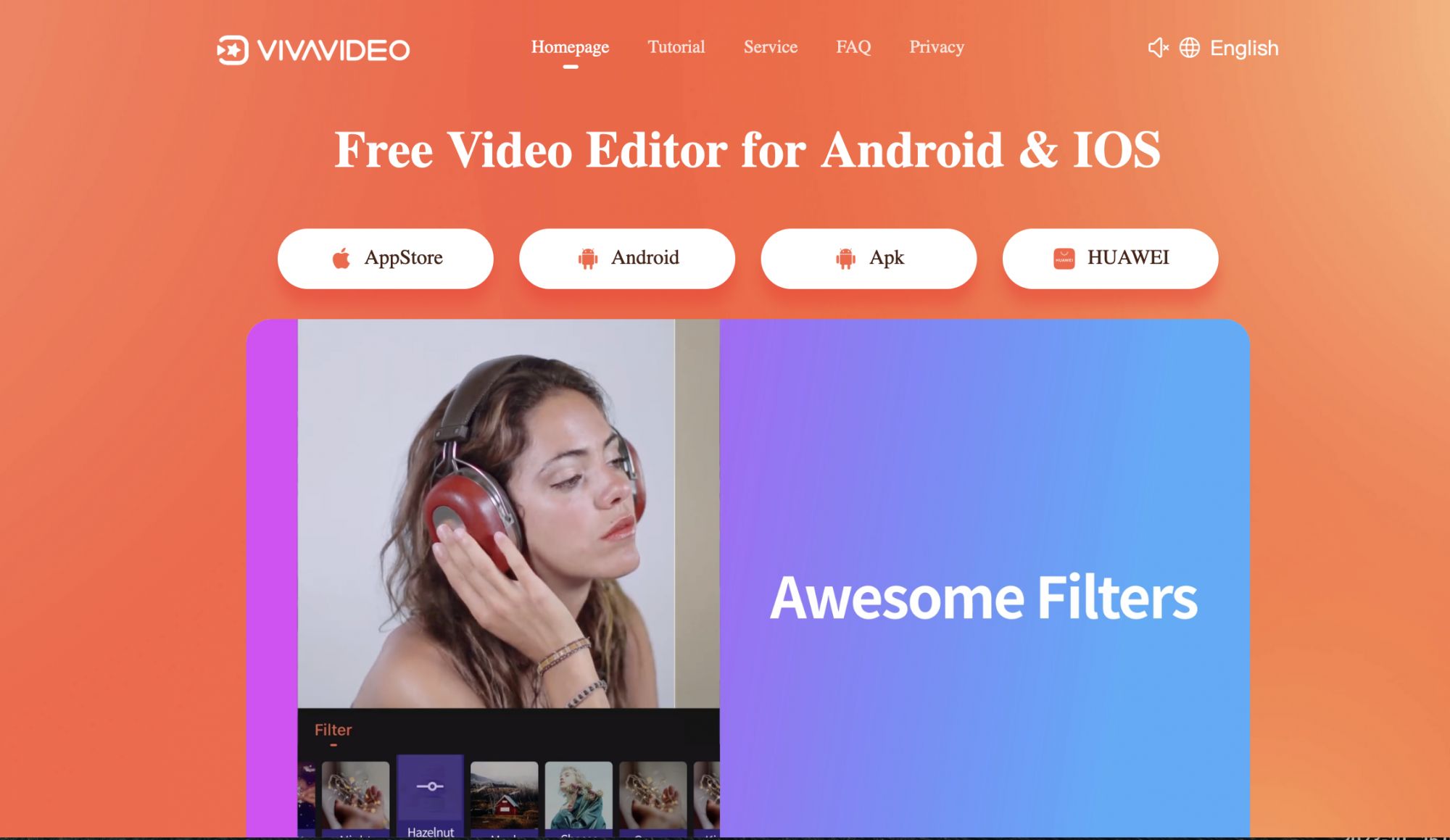 Интерфейс VivaVideo