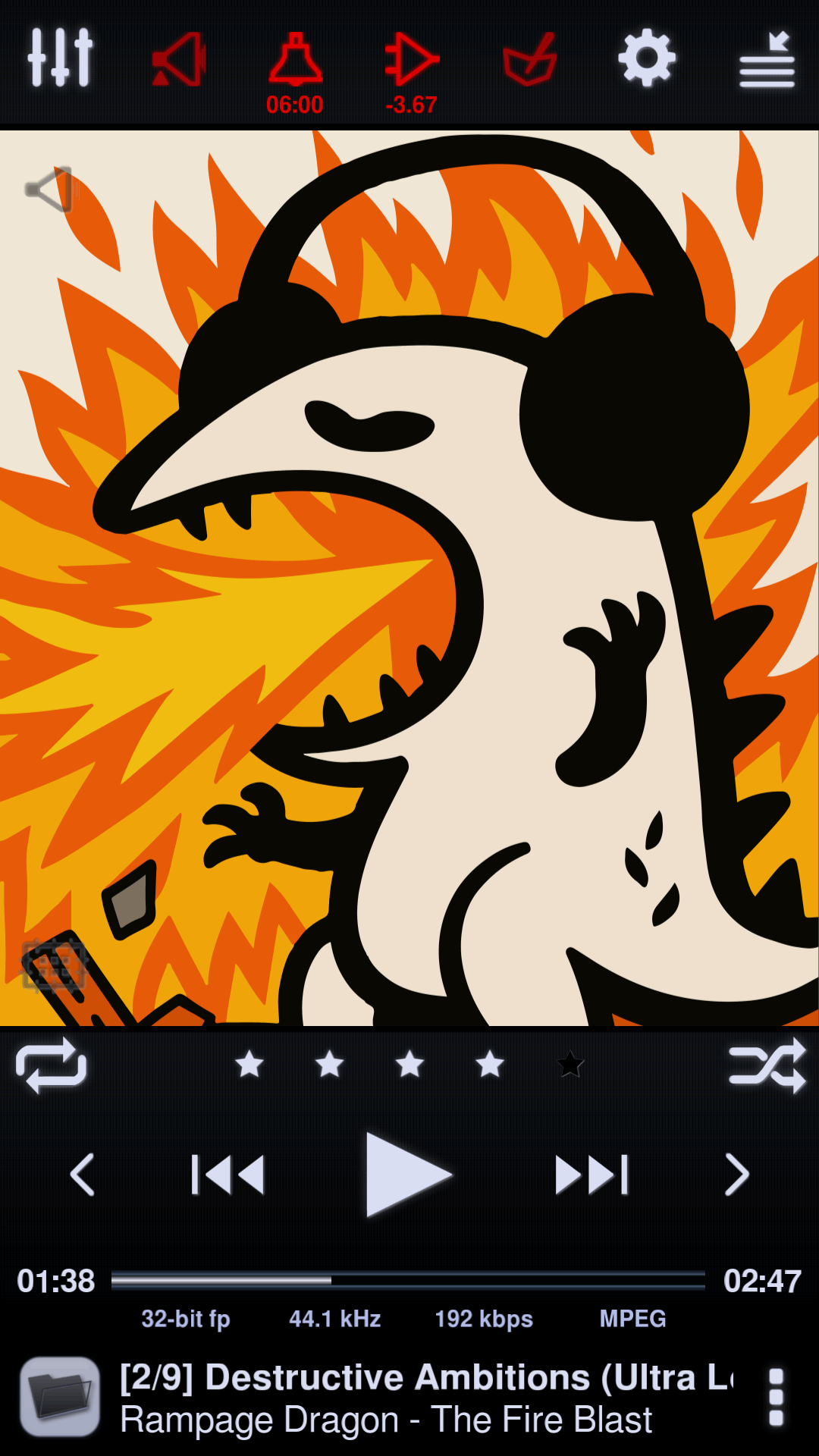 Скриншот Neutron Music Player