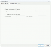 Вкладка AccurateRip meta в Metadata Options Exact Audio Copy