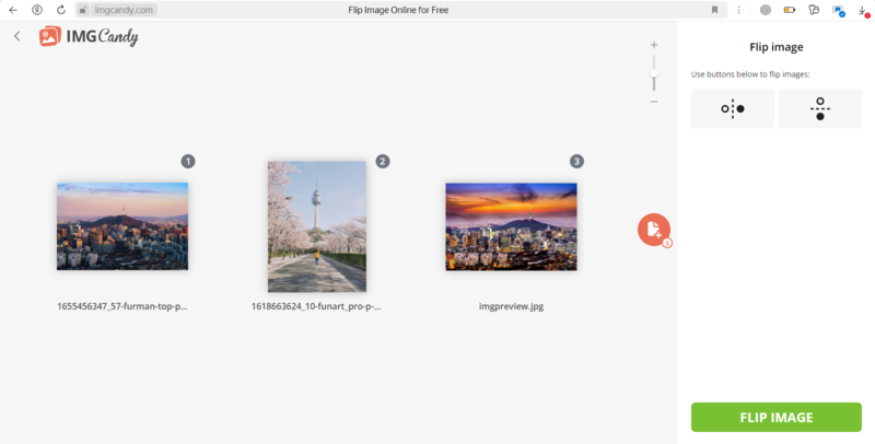 Image Candy — онлайн-инструмент отражения