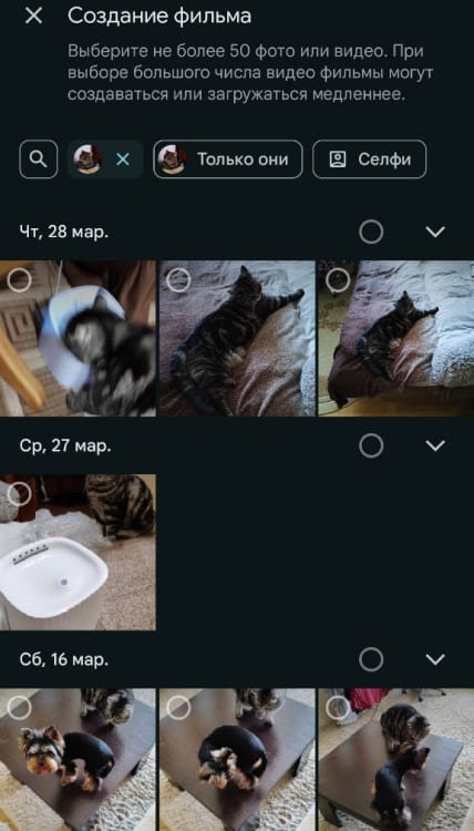 Редактирование видео из фото на телефоне в InShot