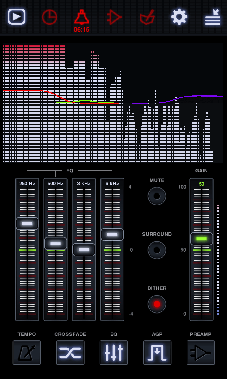 Скриншот Neutron Music Player для Android