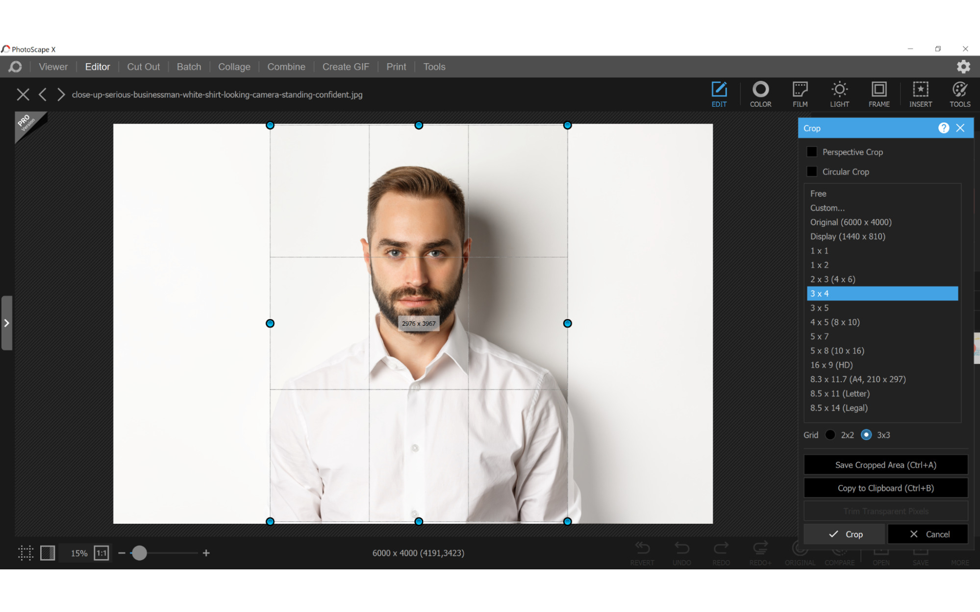 Скриншот PhotoScape X