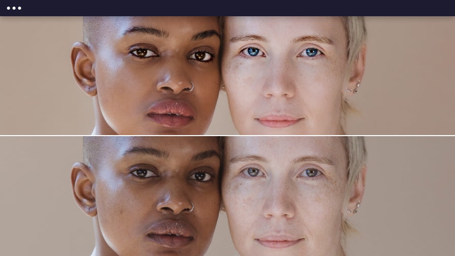 BeFunky — touch up режим