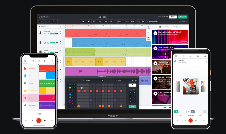 BandLab на iPhone