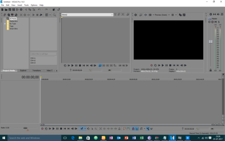 Sony Vegas Pro: добавление эффекта к клипу через Video FX