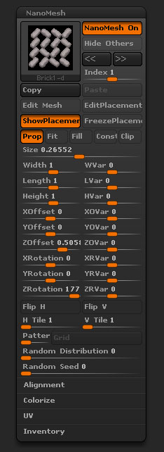 Панель NanoMesh