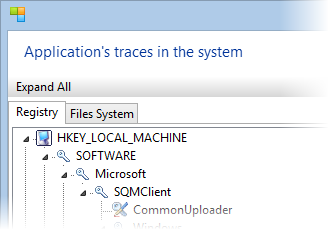 Application's traces in the system в Full Uninstall