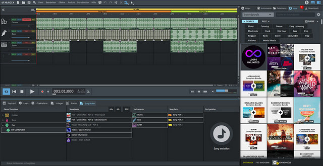 Скриншот MAGIX Music Maker