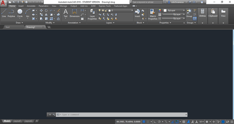 Чертёж системы орошения в AutoCAD