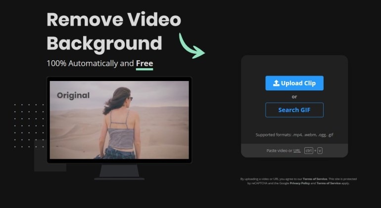 Пошаговая работа в Unscreen