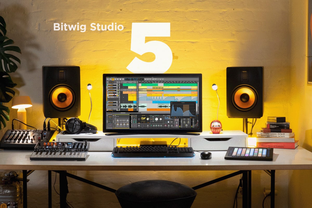 Скриншот Bitwig Studio