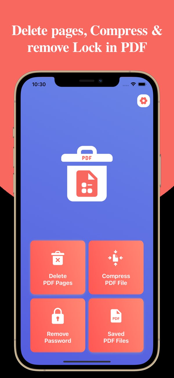 PDF Page Remover на iPhone