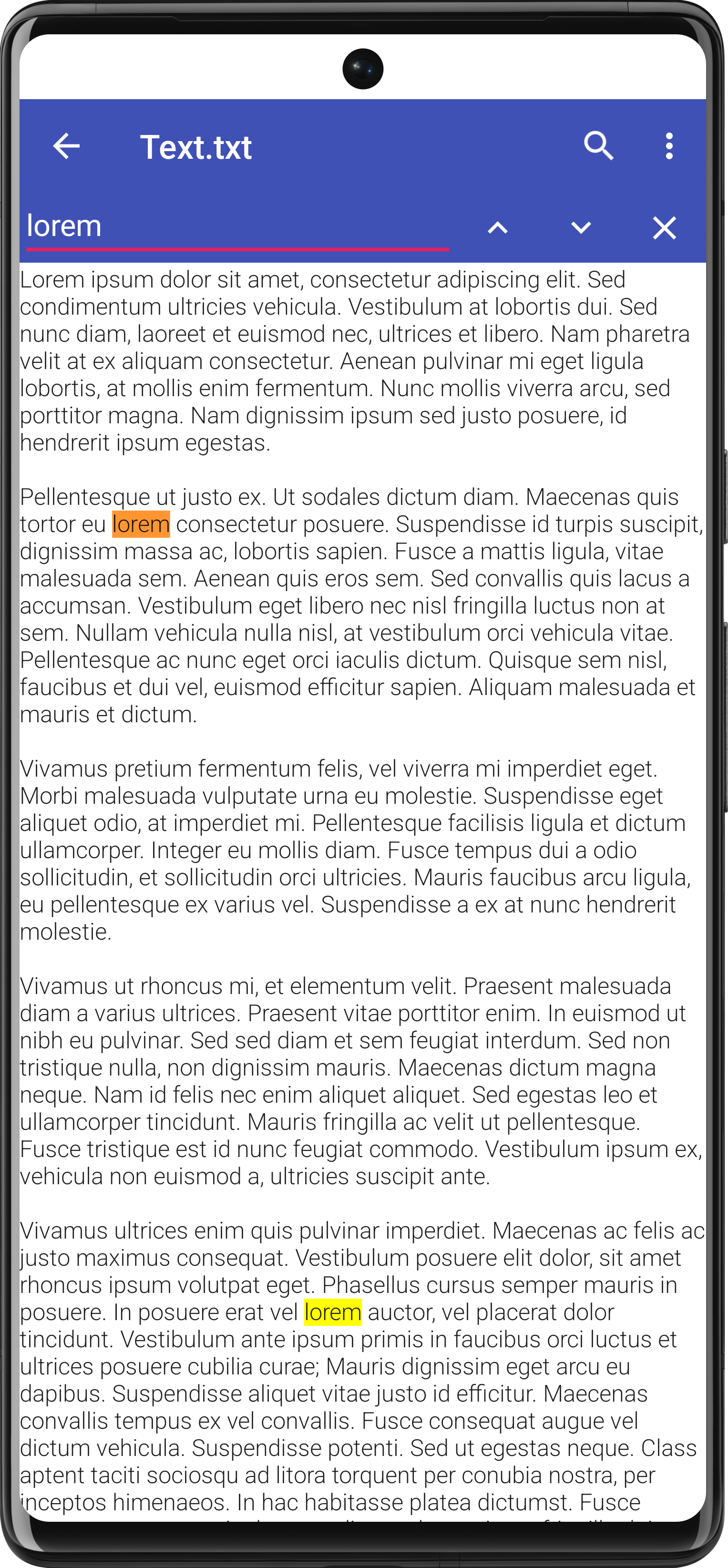Text Reader в Amaze File Manager