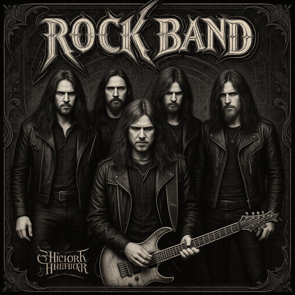 Midjourney: генерация серии вариантов для музыкальной обложки