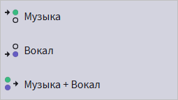 Скачивание отдельных дорожек
