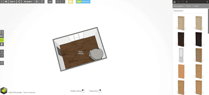 Интерфейс Roomtodo