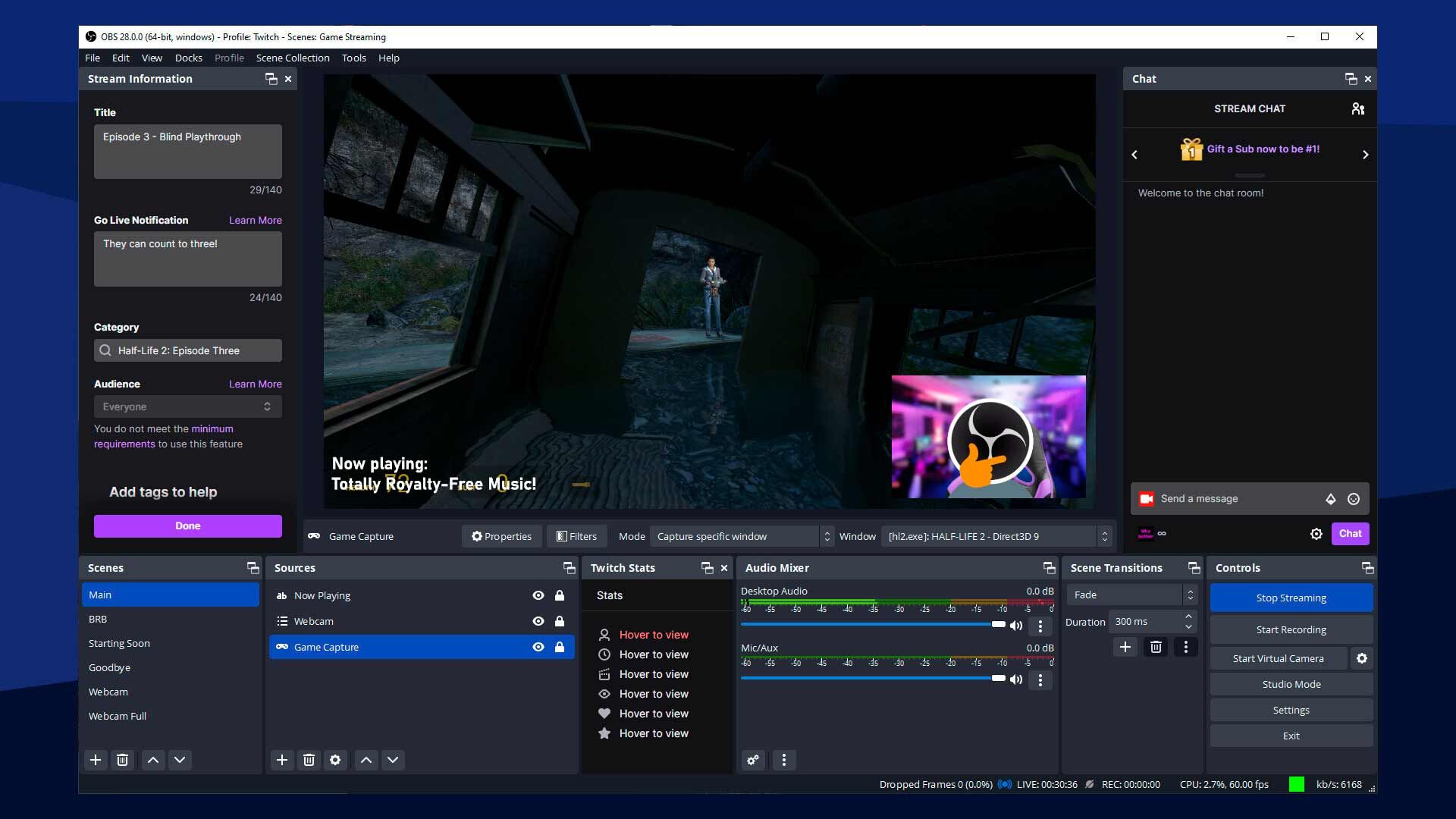 OBS Studio для Windows