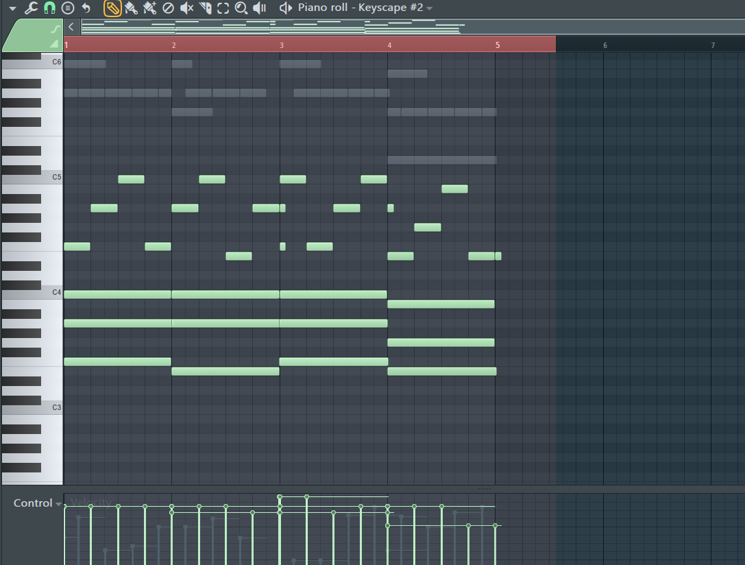 FL Studio MIDI и Piano Roll