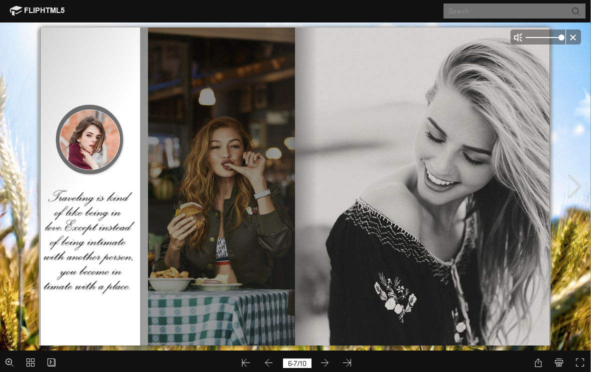 FlipHTML5 — экран сервиса