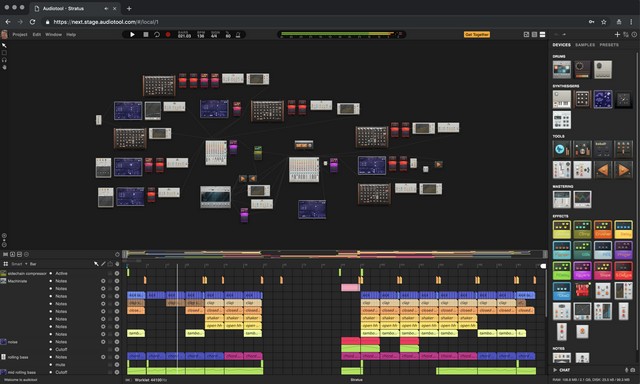 Скриншот Audiotool