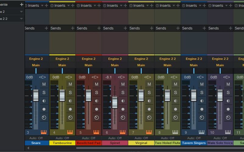 Интерфейс Studio One