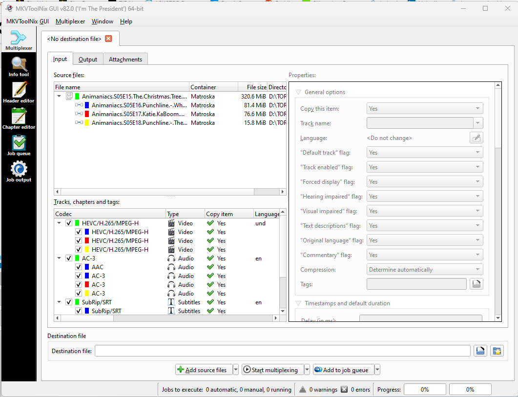Multiplexer с добавленными исходниками и дорожками