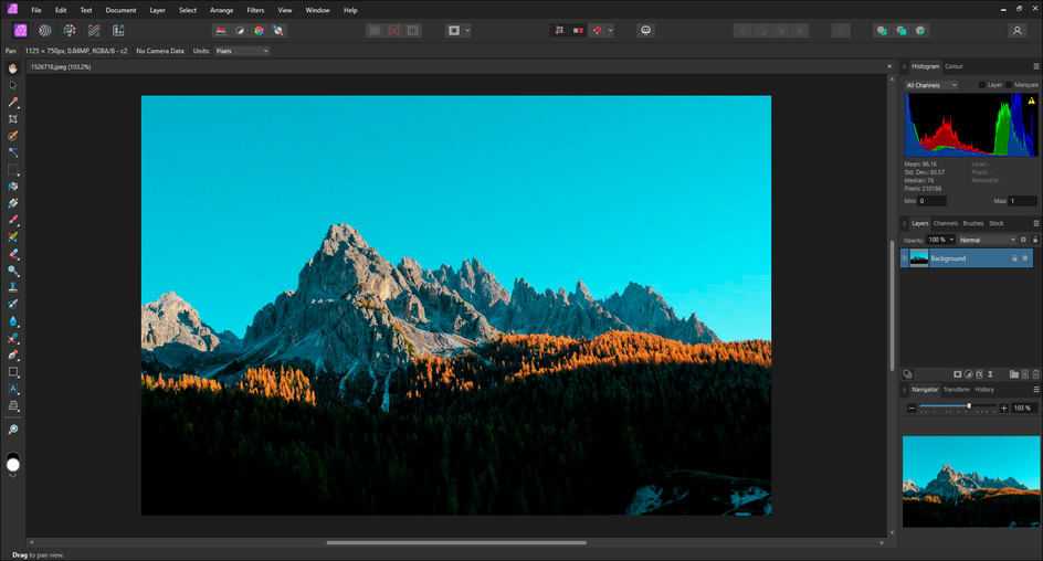 Affinity Photo — профессиональный монтаж со слоями и масками