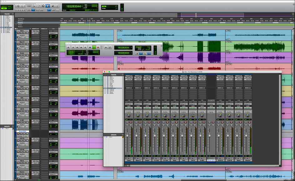 Интерфейс Avid Pro Tools