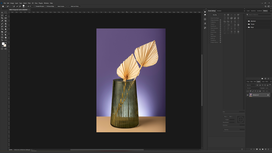 Photoshop: Quick Selection Tool