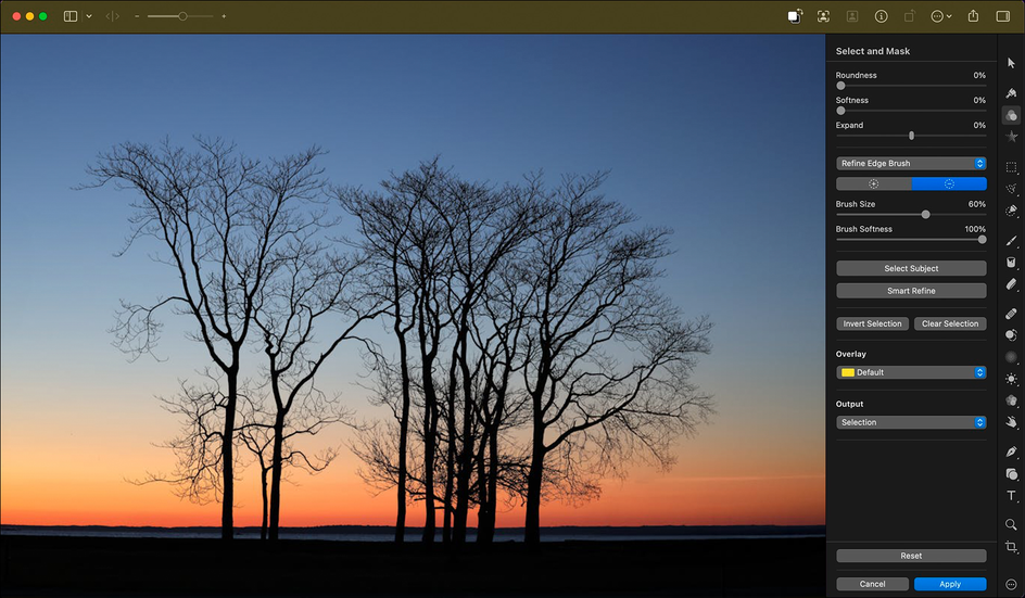 Pixelmator Pro — фотомонтаж и удаление фона на macOS