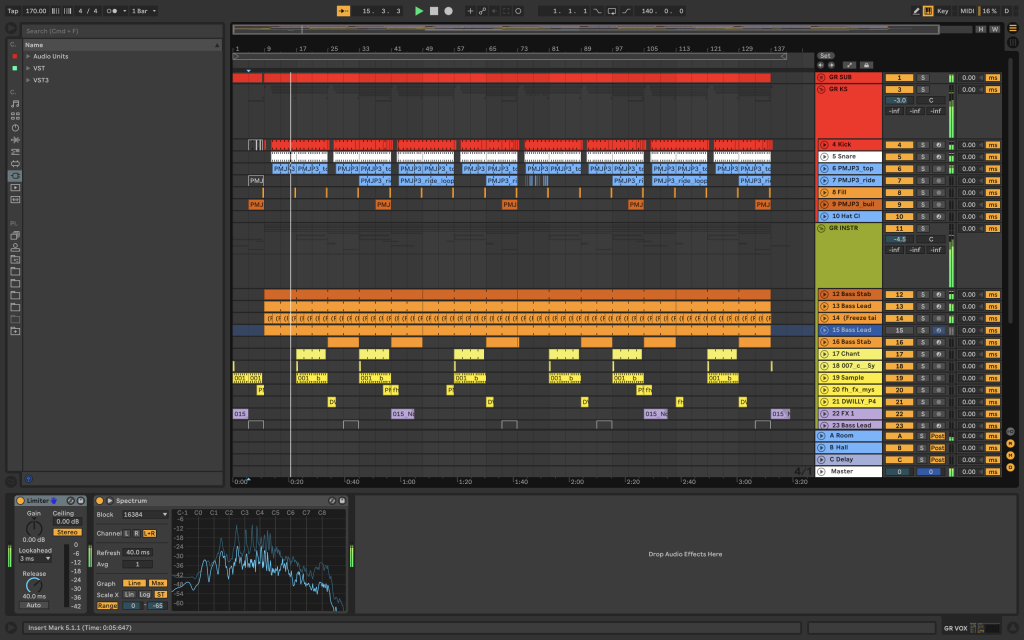 Скриншот Ableton Live
