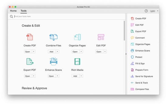 Скриншот Adobe Acrobat Pro