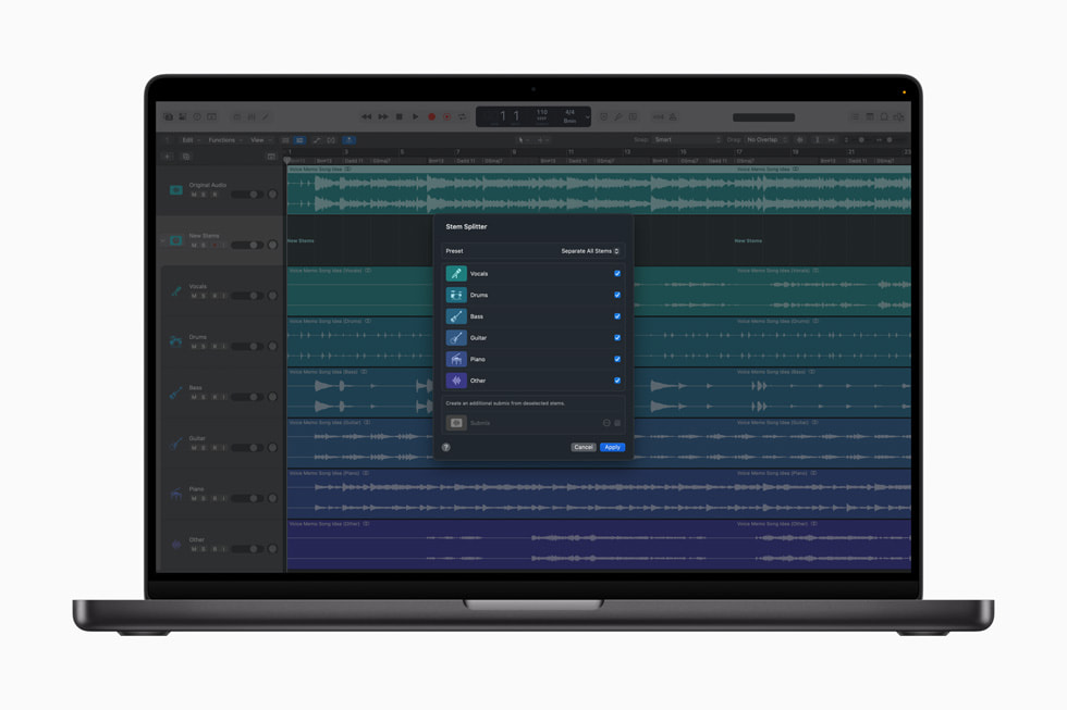 Проект в Logic Pro