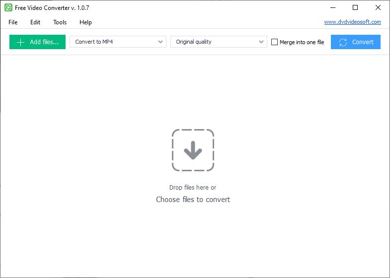 DVDVideoSoft Free Video Converter