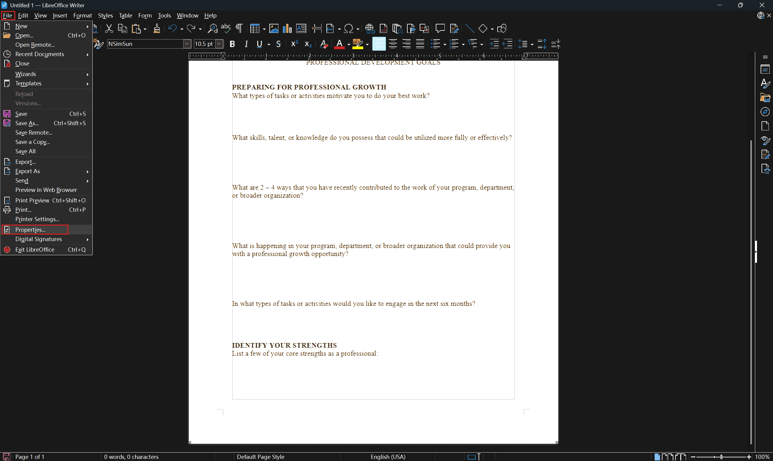 Включение встраивания шрифтов в LibreOffice