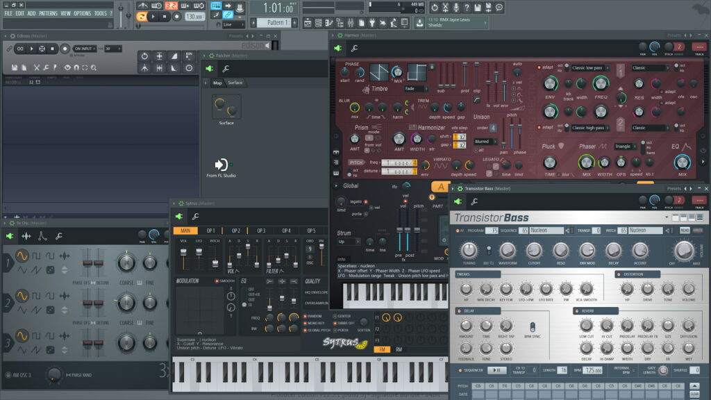 FL Studio: запись вокала, плейлист и микшер
