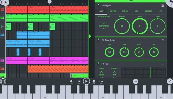Скриншот FL Studio Mobile