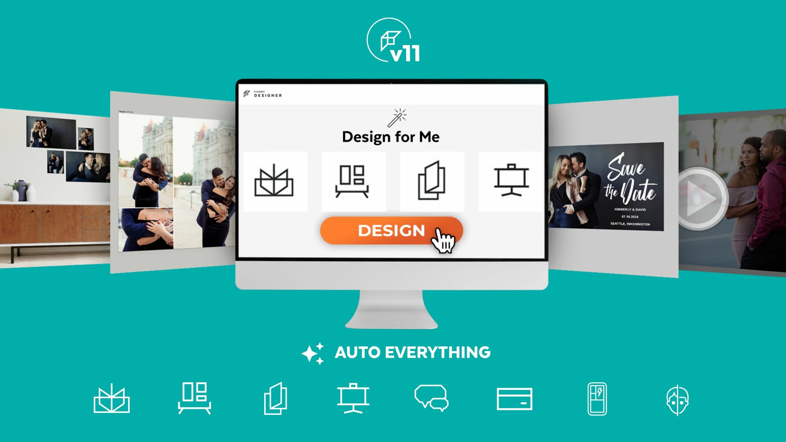 Fundy Designer — экран с основными возможностями