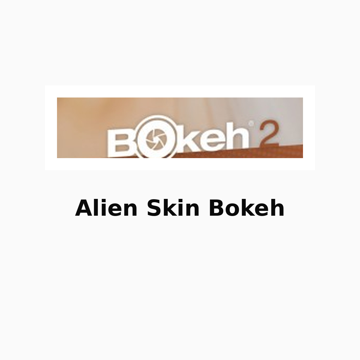 Alien Skin Bokeh