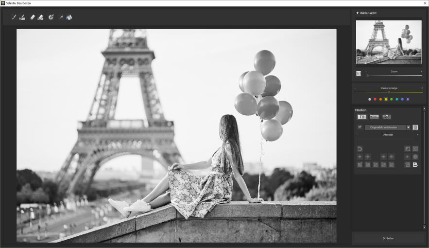 Селективное рисование в Black & White Projects