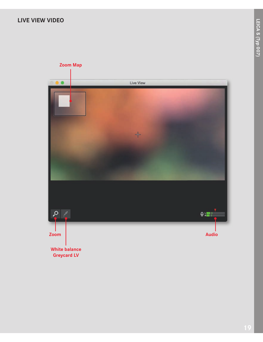 Live View Video Leica Image Shuttle для Leica S Typ 007